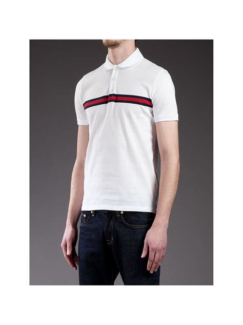 white gucci polo fake|white gucci polo shirts.